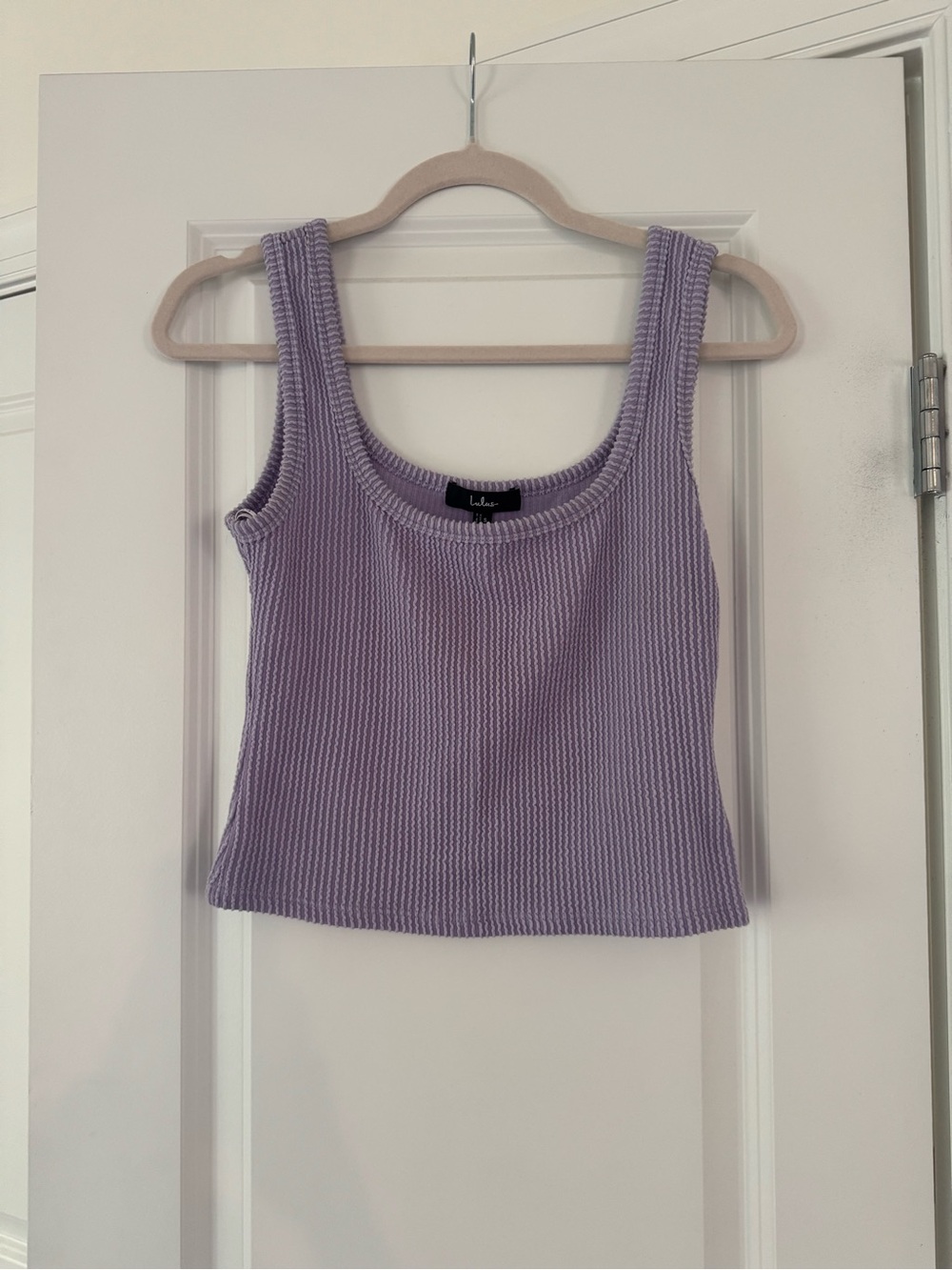 Lulu's Lavender Ribbed Knit Tank